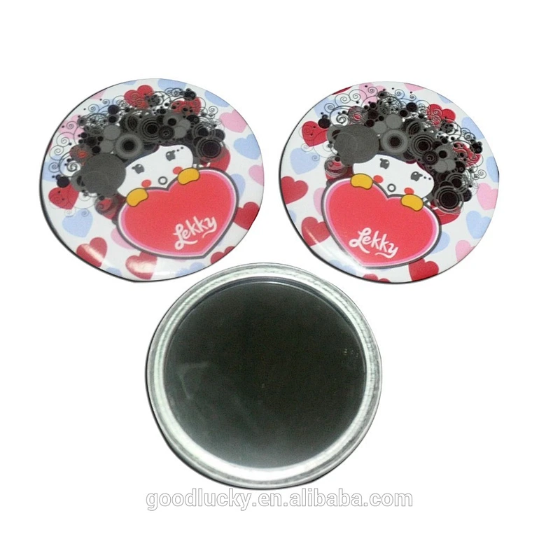 Promotional small wholesale gifts design custom mirror