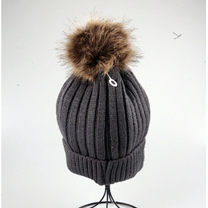 New Product Super Quality Rose Woman Emboribery Slouch Beanie Hat Knitted Beanie Hat
