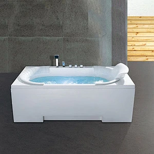 Foshan Sanitary ware Chinese Cheap Massage Clear Acrylic Bathtub