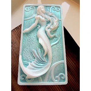 Mermaid soap mold silicone mould PRZY