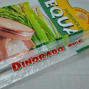 High quality Maize,grain,rice polypropylene storage and durable plastic bag with bopp laminated