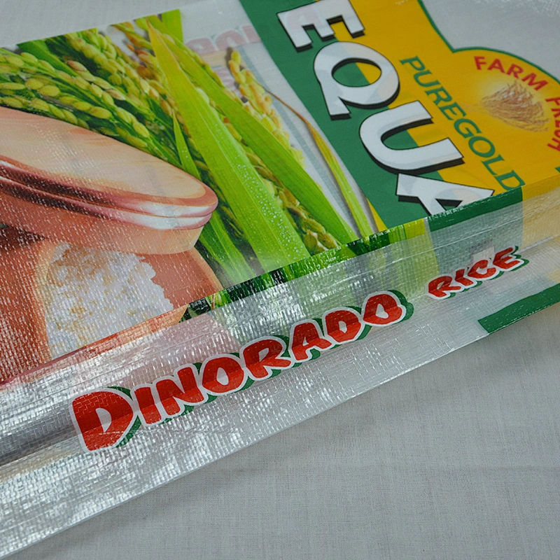 High quality Maize,grain,rice polypropylene storage and durable plastic bag with bopp laminated