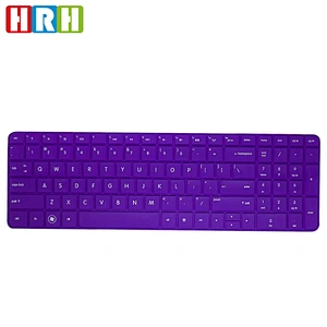 custom silicone keyboard cover keyboard skin for HP New DV6(with number pad)New G6