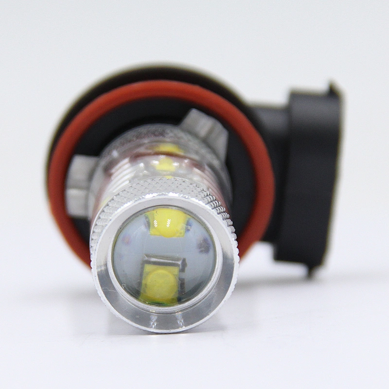 LANDJOY 870lm white 300lm yellow 50W XBD chip H8/H11 led fog light bulb