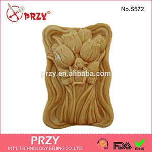 S572 faery rose silicone mold for soap