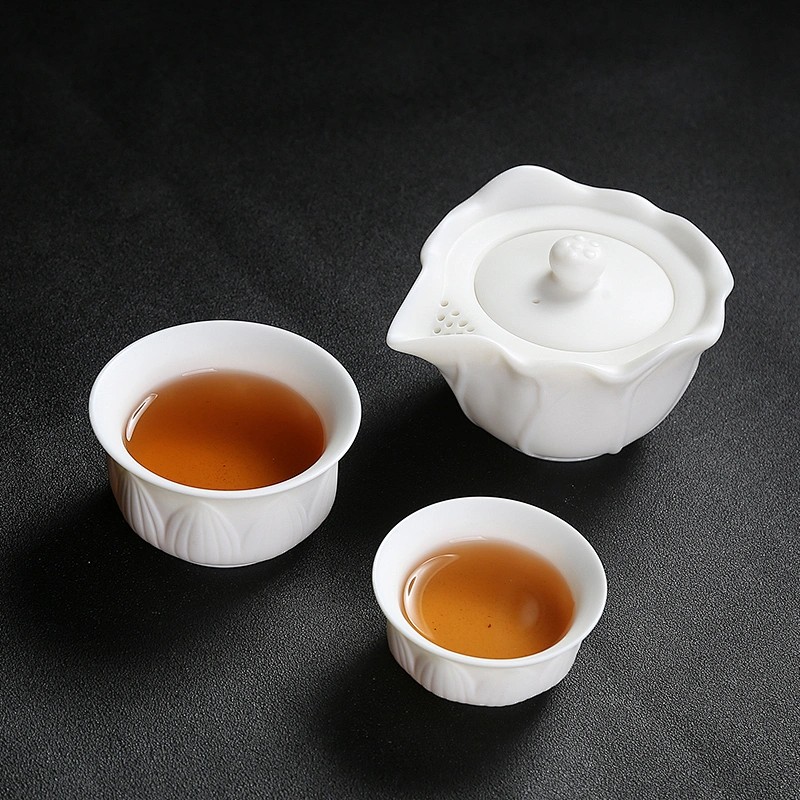 Modern tea sets strainer customized logo cup for adults