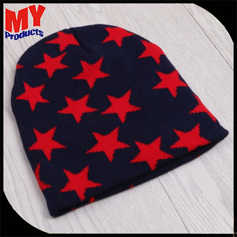 wholesale Good quality hot sell adults star pattern hats
