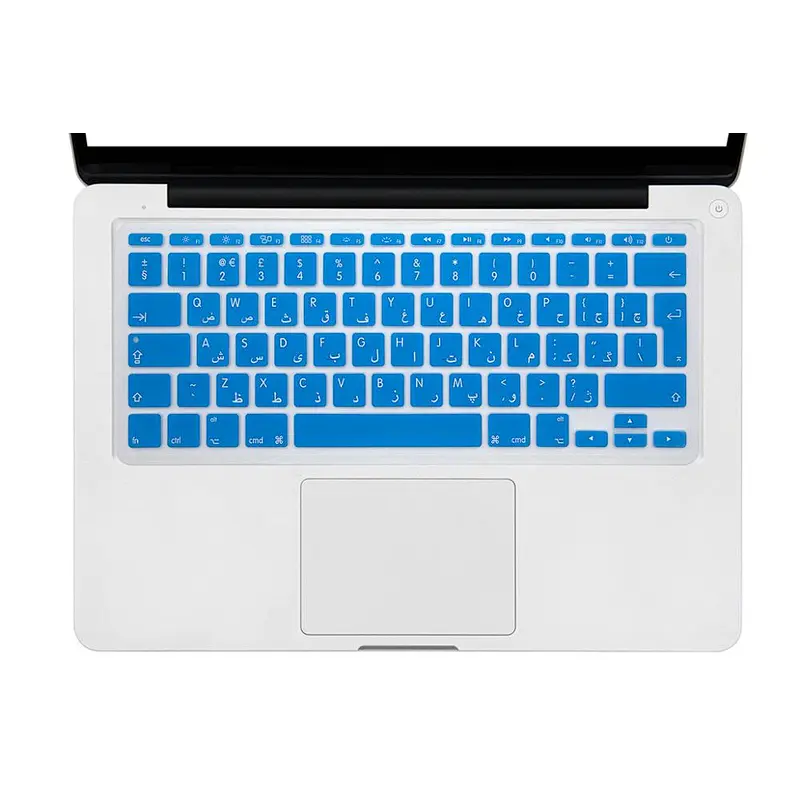custom keyboard Silicone With Arabic English keyboard cover laptop skin for macbook 11 inch keyboard cover European Version