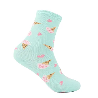 High quality fashion novelty art for couple funny colourful cotton happy children socks