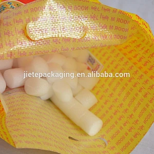 Video, Customized pp woven packaging material the knitting pouch bags for fertilizer, rice, feed
