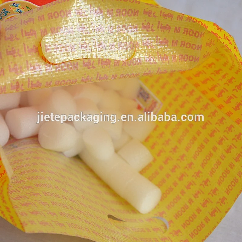 Video, Customized pp woven packaging material the knitting pouch bags for fertilizer, rice, feed