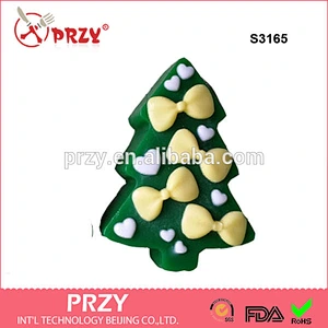 S3165 Christmas tree silicone soap mold , silicone soap mold