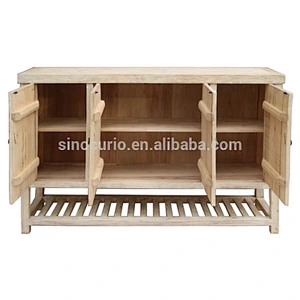 wholesale furniture china shoe rack cabinet with board used by reclaimed wood