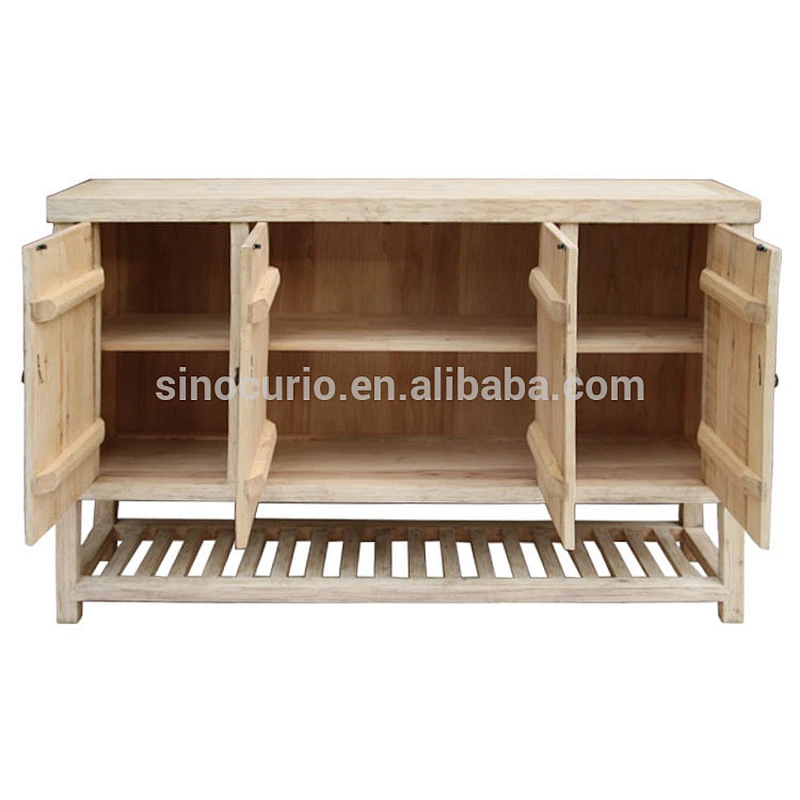 wholesale furniture china shoe rack cabinet with board used by reclaimed wood