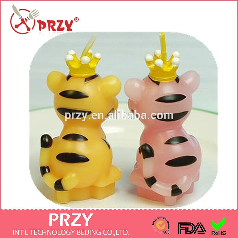S4133 PRZY Tigers die innovative silicone mold candles, handmade soap mold suppliers in China
