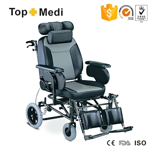 China suppliers high back reclining wheelchair