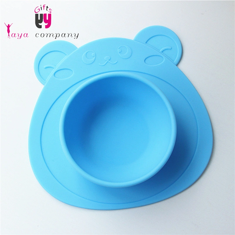 Manufacturer Direct Sales One-piece Silicone Baby Placemat