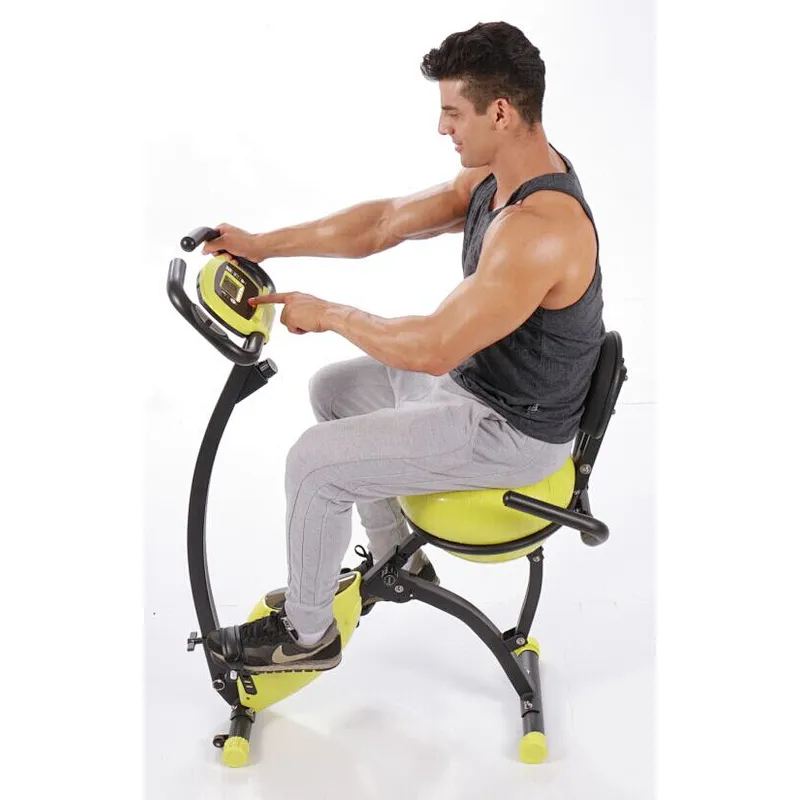 fashion yoga balls' magnetic bike with soft and big seat cushion