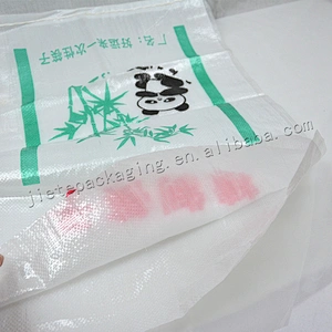 Supply professional white plastic pp woven bag for chopsticks packaging
