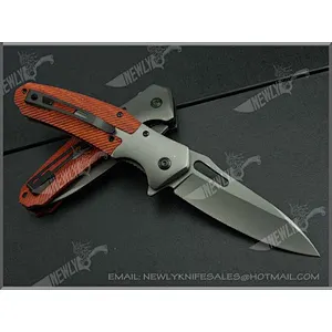 New Arrival Colorized Titanium Full Titanium Alloy Folding Knife
