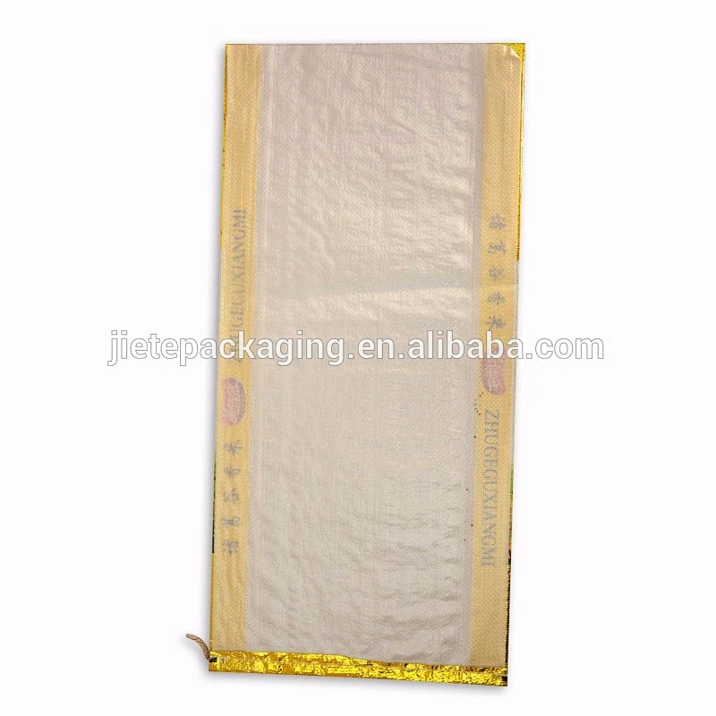 Professional manufacture 25kg opp film basmati rice bag design