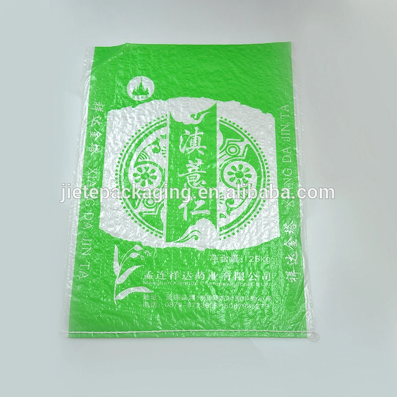 Wholesale 25kg plastic pp woven rice,grain,corn,seed packing bags