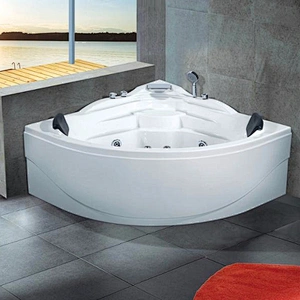Foshan factory acrylic massage hot tub indoor 2 person bathtub