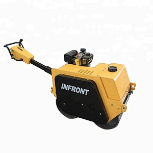 550kg Road Roller Walk behind Mini Vibratory Roller YFRJ-S600C