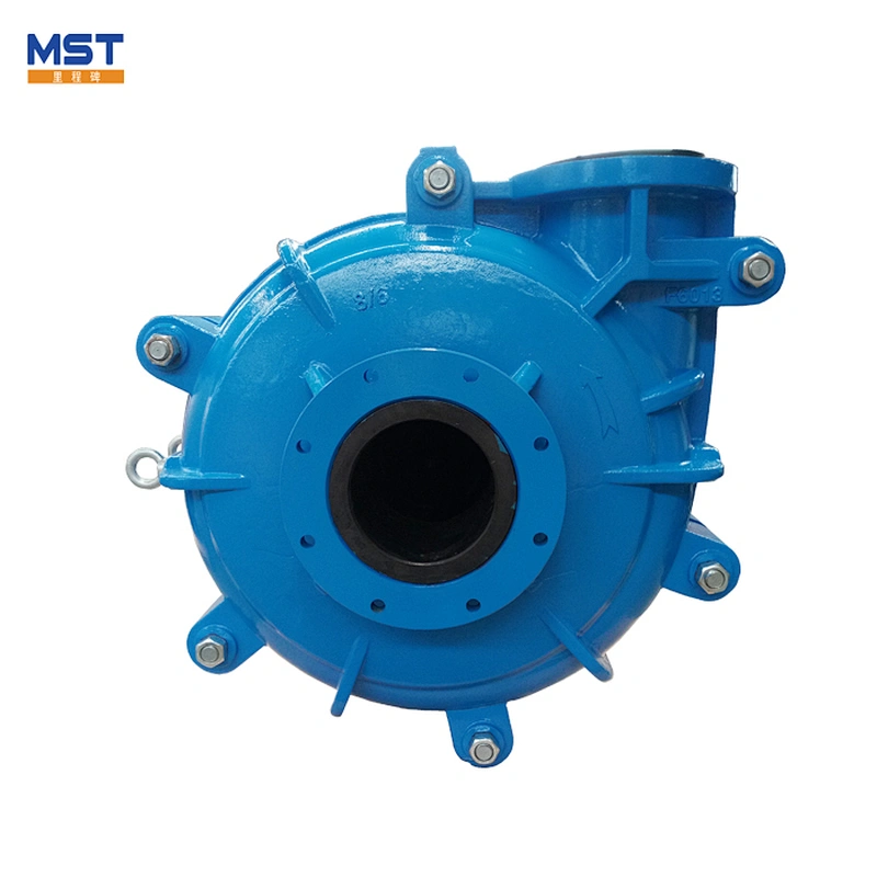 8/6E-MAHR Horizontal mining slurry pump with rubber impeller