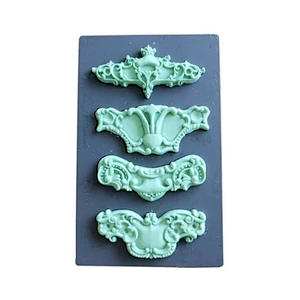 fondant tools cake decorating clay vintage art decor silicone molds