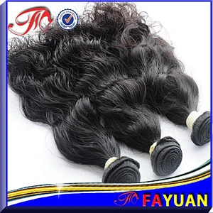 NO chemical proces intact cuticle 100% peruvian hair weave brands