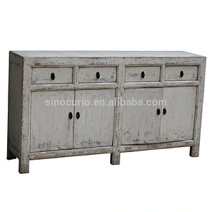 wholesale antique furniture china rustic shabby chic kitchen cabinet