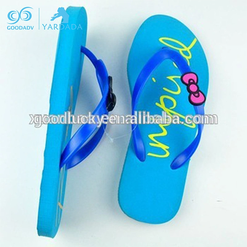 Home Bedroom OEM Women Flat Slippers for Lady