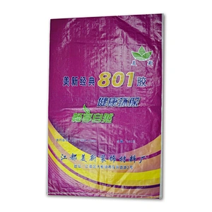 Wholesale pp woven packing glue, cement, putty 24kg