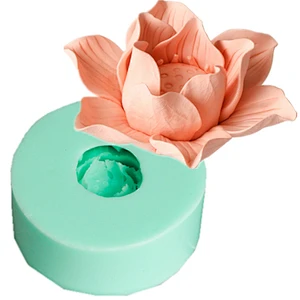 New style  big Lotus soap Molds silicone handmade Lotus root Candle mold  Flower silica gel mould