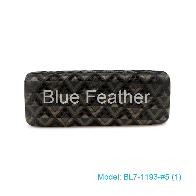 Fashion Hard PU Leather Glasses Case With Custom Logo for Unisex