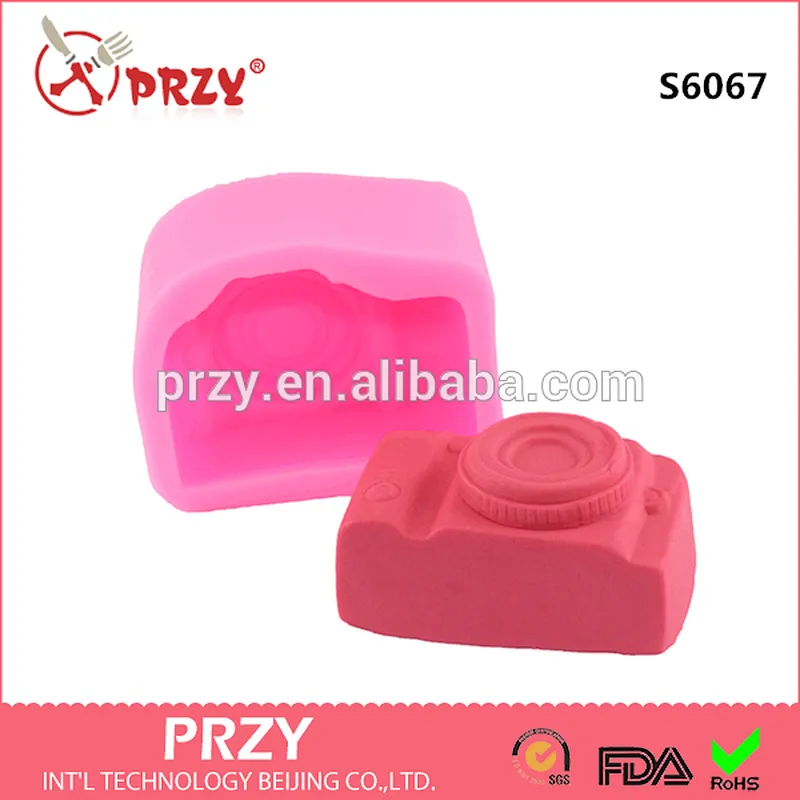 DIY Camera shape silicone molds for soap baking molds