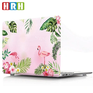 waterproof and shockproof laptop hard case Flower design custom silicone case for macbook hard case rubber for macbook pro 13