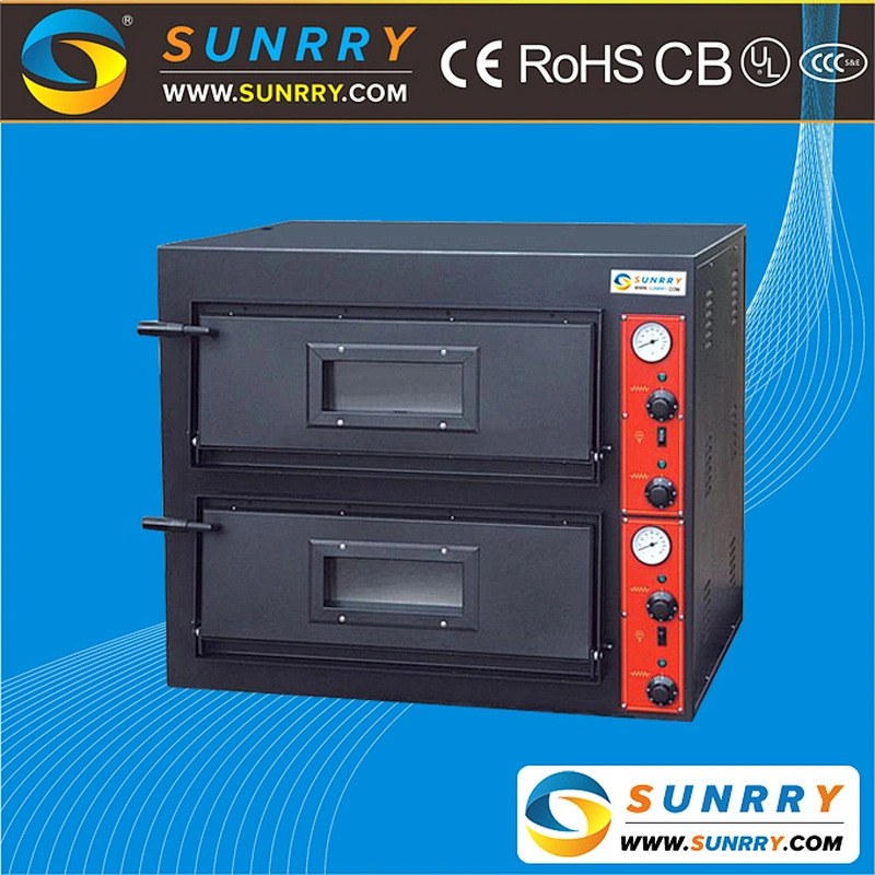 Professional kitchen equipment high efficiency 2 decks bread oven pizza baking oven for hotel & restaurant