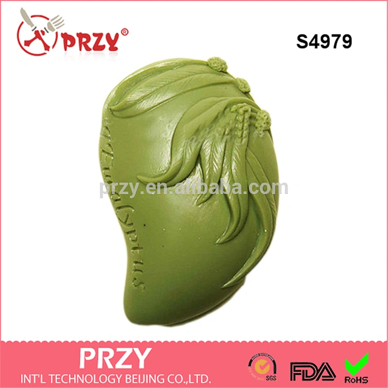 Eucalyptus 3d silicone soap molds handmade silicone molds -S4979