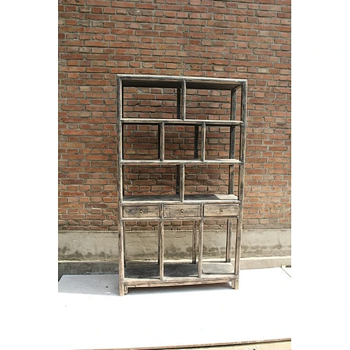 Natural Wooden Reclaimed Wooden shelf Furniture