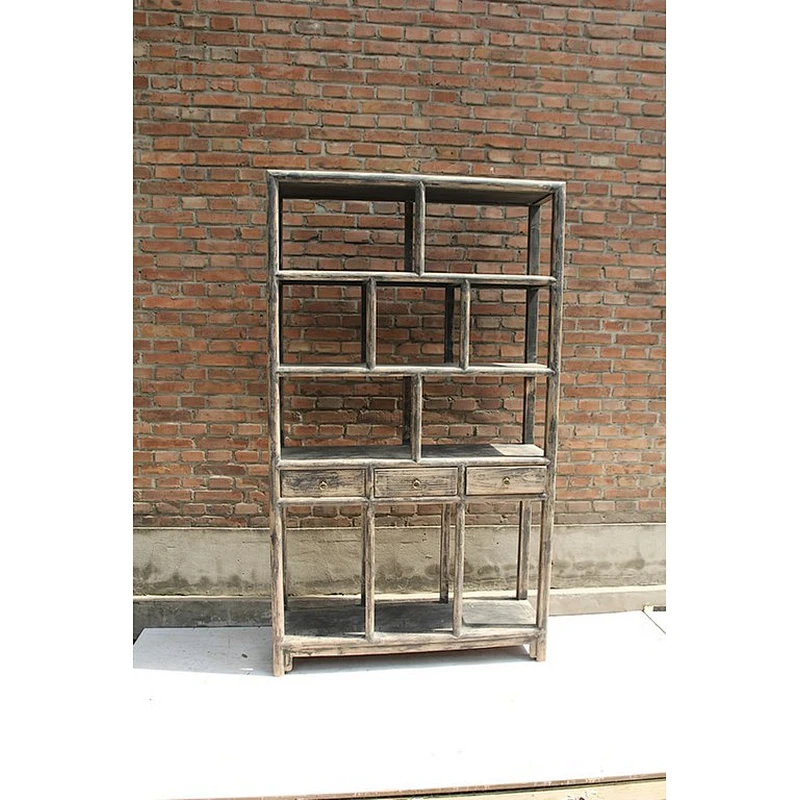 Natural Wooden Reclaimed Wooden shelf Furniture