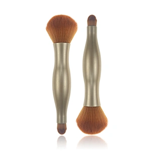 2018 New Design Powder Brush Fashionable Double-Headed Foundation Brush Customized Makeup Brush With High Quality