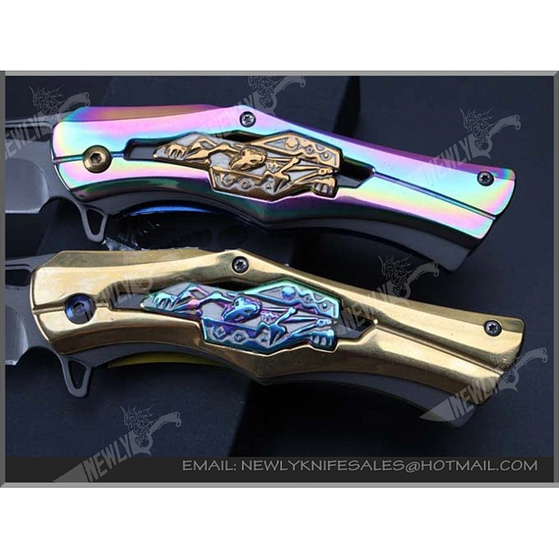 New Arrival Quick Opening Tactical Pocket Knife Folding Knife