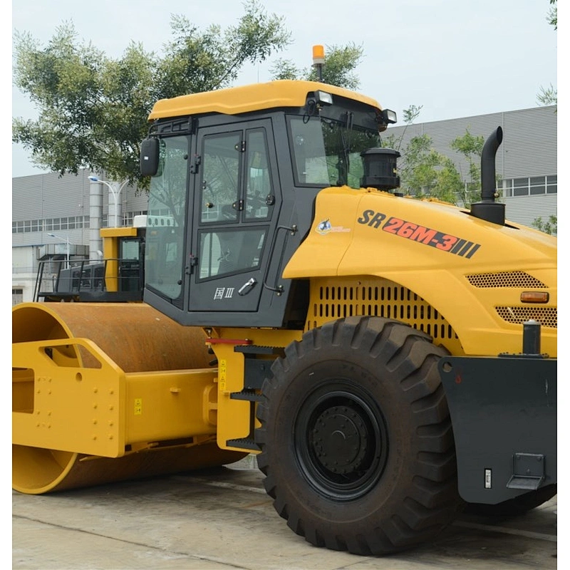 Shantui brand  26tons static road roller  single drum  best quality SR26M-3