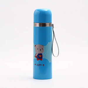 Guangzhou Factory Promotional 500 ml Cartoon Cute Vacuum Cup Customized Sport Water Bottle for Children