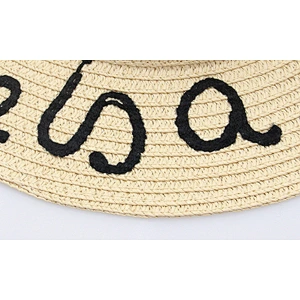 Straw Bowknot Summer Hat Sunbonnet Sun Strawhat For Girl Baby Female, Summer Straw Hat For Girl