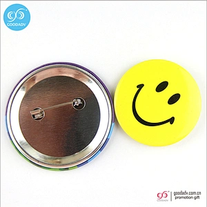 Custom Badge Manufacturer cheap tin metal pin button badge