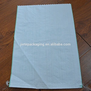 Cheap white pp woven bag for flour, 15kg pp bag washing powder
