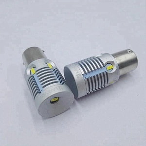 White S25 P21W 1156 auto LED bulbs T10 2 years warranty